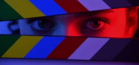 Mason Kimbarovsky - Red Yellow and White Abstract Painting